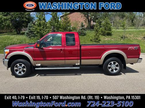 Ruby Red Metallic Tinted Clearcoat 2013 Ford F-250 Lariat