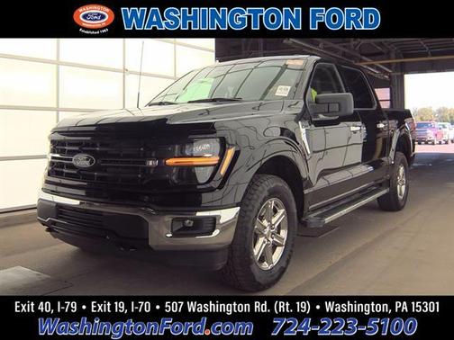 Agate Black 2025 Ford F-150 XLT