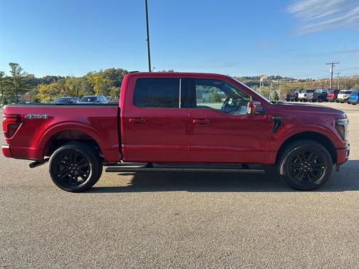 Rapid Red Metallic Tinted Clearcoat 2025 Ford F-150 Platinum