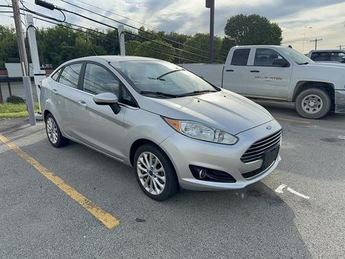 Ingot Silver 2017 Ford Fiesta Titanium