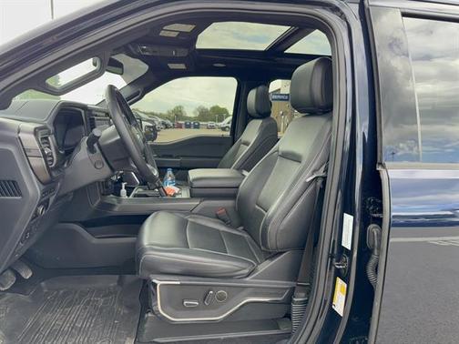 Antimatter Blue Metallic 2024 Ford F-150 Lariat