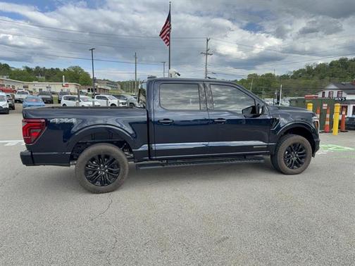Antimatter Blue Metallic 2024 Ford F-150 Lariat