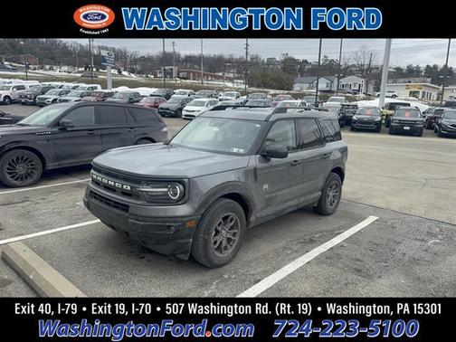 Carbonized Gray Metallic 2024 Ford Bronco Sport Big Bend SUV