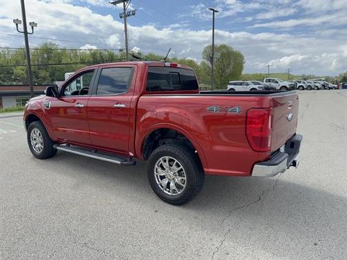Hot Pepper Red Metallic Tinted Clearcoat 2022 Ford Ranger LARIAT