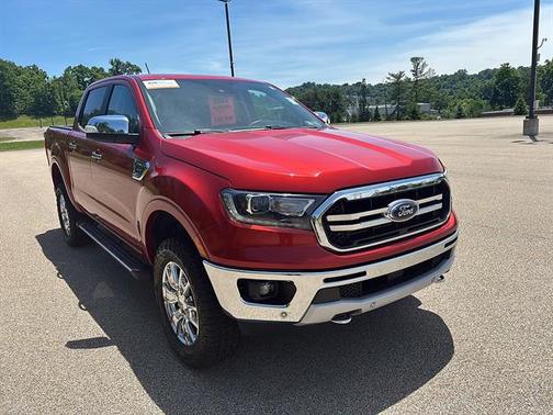 Hot Pepper Red Metallic Tinted Clearcoat 2022 Ford Ranger LARIAT