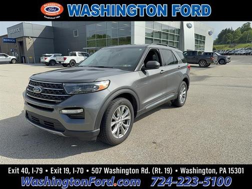 Carbonized Gray Metallic 2023 Ford Explorer XLT