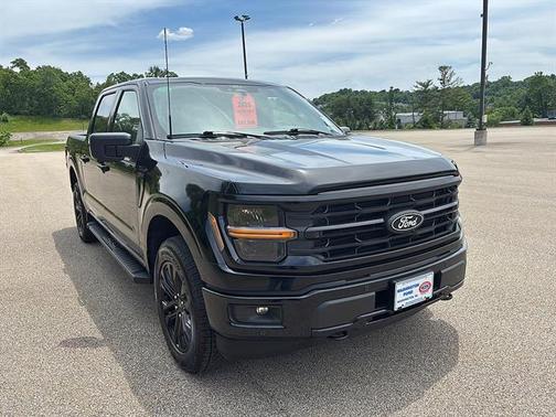 Agate Black Metallic 2025 Ford F-150 XLT