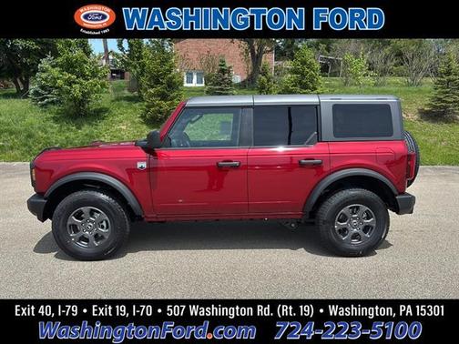 Ruby Red Metallic Tinted Clearcoat 2026 Ford Bronco Big Bend