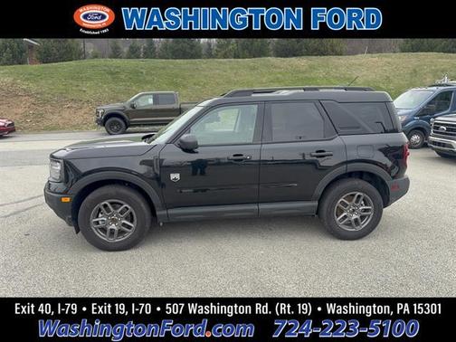 Shadow Black 2025 Ford Bronco Sport Big Bend