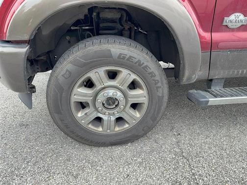 Ruby Red Metallic Tinted Clearcoat 2015 Ford F-350 Lariat