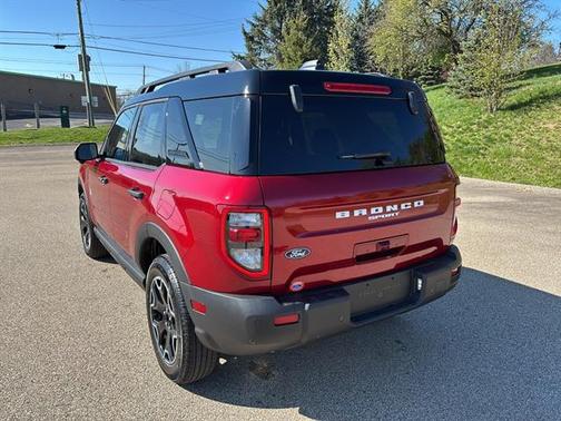 Ruby Red Metallic Tinted Clearcoat 2026 Ford Bronco Sport Outer Banks