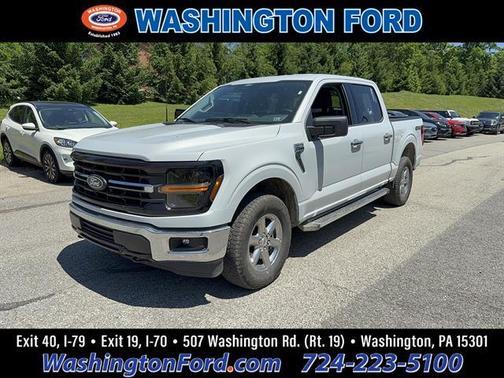 Space White 2025 Ford F-150 XLT