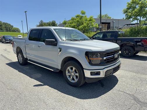 Space White 2025 Ford F-150 XLT
