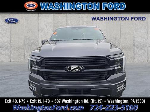 Carbonized Gray Metallic 2025 Ford F-150 Platinum