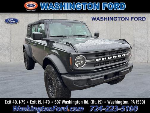 Shadow Black 2026 Ford Bronco Base 4 Door 4x4
