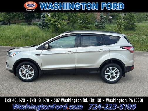White Gold 2018 Ford Escape SEL