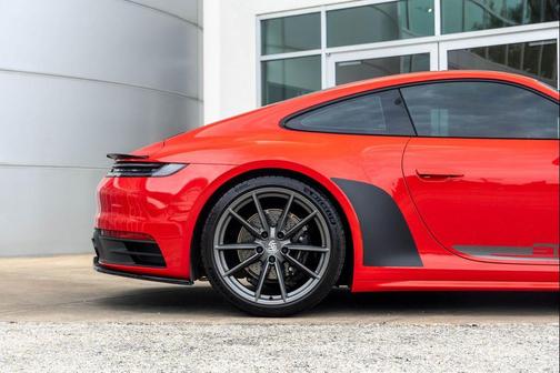 Red 2024 Porsche 911 Carrera T