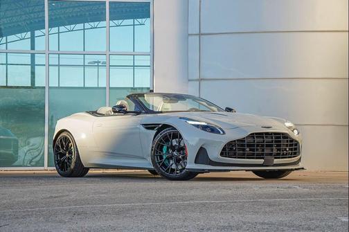 Apex Gray 2026 Aston Martin DB12 Volante