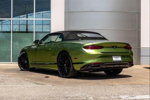 Tourmaline Green 2025 Bentley Continental GT Black Edition