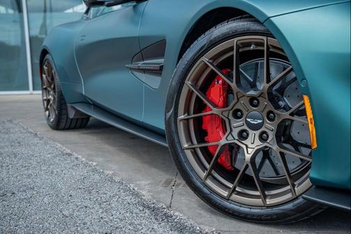 Q Satin Racing Green 2026 Aston Martin Vanquish V12