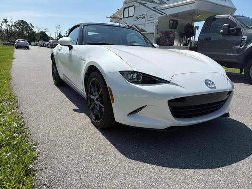 Snowflake White Pearl Mica 2019 Mazda MX-5 Miata Grand Touring Auto