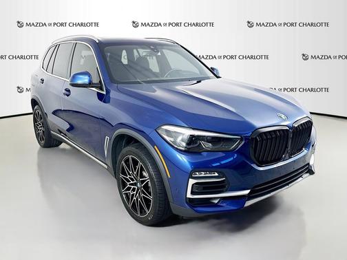 Phytonic Blue Metallic 2020 BMW X5 xDrive40i Sports Activity Vehicle
