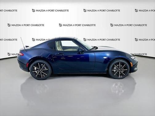 Deep Crystal Blue Mica 2026 Mazda MX-5 Miata RF Grand Touring Auto