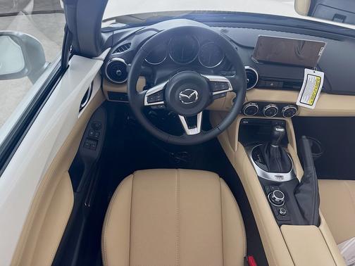 Snowflake White Pearl Mica 2026 Mazda MX-5 Miata RF Grand Touring Auto