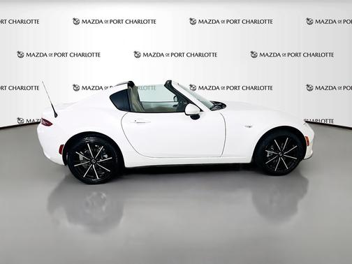 Snowflake White Pearl Mica 2026 Mazda MX-5 Miata RF Grand Touring Auto