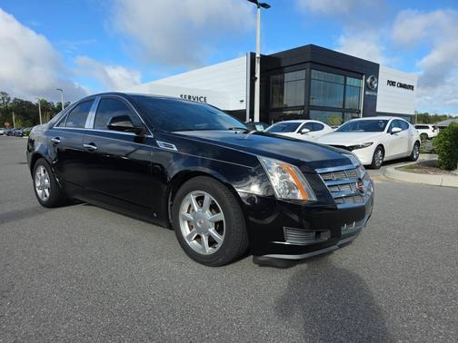 Black Ice 2009 Cadillac CTS 4dr Sdn RWD w/1SA