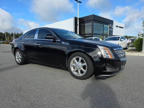 Black Ice 2009 Cadillac CTS 4dr Sdn RWD w/1SA