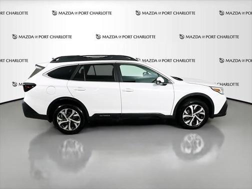 Crystal White Pearl 2020 Subaru Outback Limited CVT