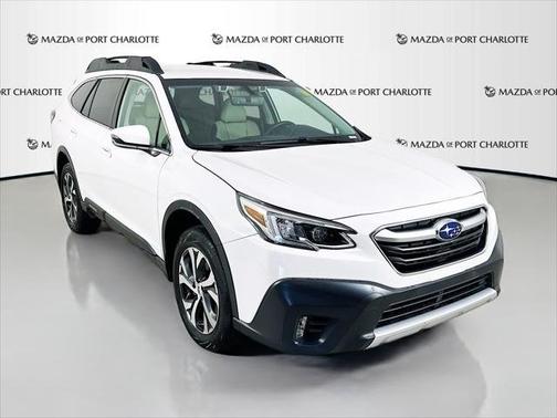 Crystal White Pearl 2020 Subaru Outback Limited CVT