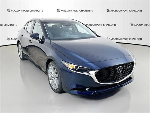 Deep Crystal Blue Mica 2026 Mazda Mazda3 2.5 S Preferred FWD