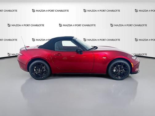 Soul Red Crystal Metallic 2026 Mazda MX-5 Miata Club Manual