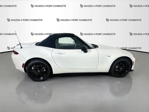 Snowflake White Pearl Mica 2026 Mazda MX-5 Miata Club Manual