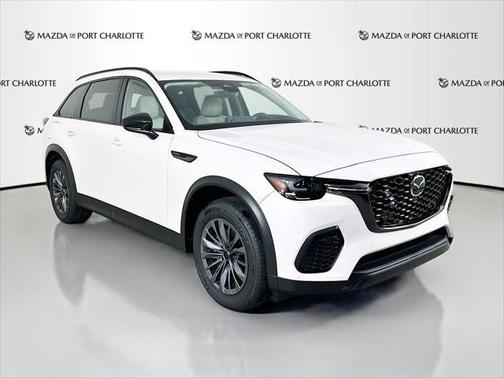 Rhodium White Premium 2026 Mazda CX-70 PHEV SC Plus AWD