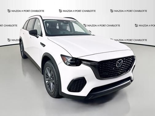 Rhodium White Premium 2026 Mazda CX-70 PHEV SC AWD