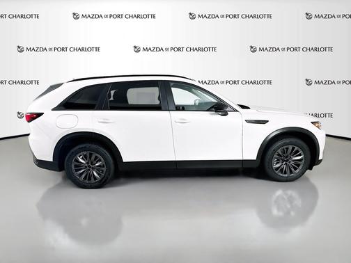 Rhodium White Premium 2026 Mazda CX-70 PHEV SC AWD