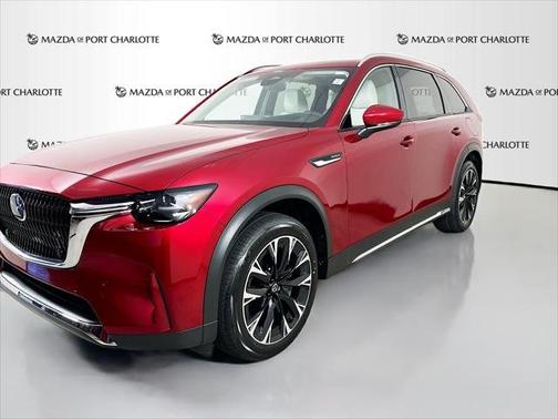 Soul Red Crystal Metallic 2026 Mazda CX-90 PHEV Premium Plus AWD