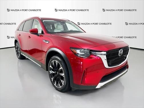 Soul Red Crystal Metallic 2026 Mazda CX-90 PHEV Premium Plus AWD