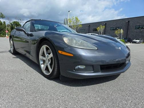 Cyber Gray Metallic 2009 Chevrolet Corvette 2dr Conv w/3LT