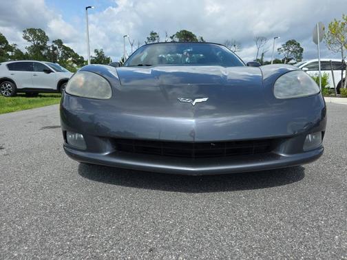 Cyber Gray Metallic 2009 Chevrolet Corvette 2dr Conv w/3LT