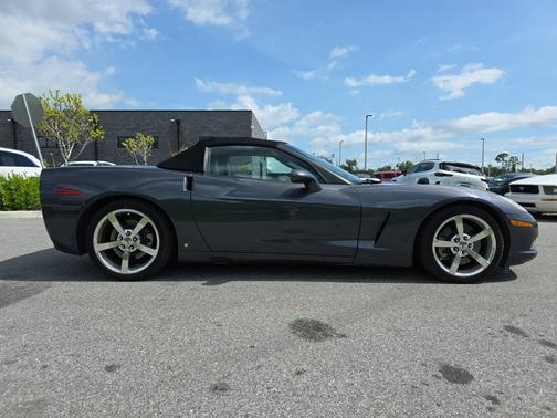 Cyber Gray Metallic 2009 Chevrolet Corvette 2dr Conv w/3LT