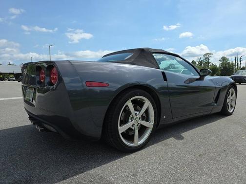 Cyber Gray Metallic 2009 Chevrolet Corvette 2dr Conv w/3LT