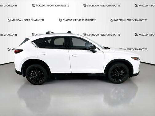 Rhodium White Metallic 2024 Mazda CX-5 2.5 Carbon Turbo AWD