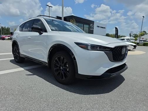 Rhodium White Metallic 2024 Mazda CX-5 2.5 Carbon Turbo AWD