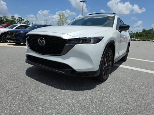Rhodium White Metallic 2024 Mazda CX-5 2.5 Carbon Turbo AWD