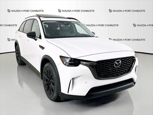 Rhodium White Premium 2026 Mazda CX-90 PHEV Premium Sport AWD