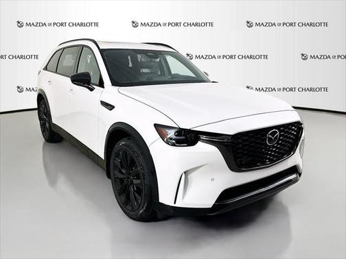Rhodium White Premium 2026 Mazda CX-90 3.3 Turbo S Premium Sport